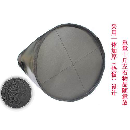适用大行折叠自行车车筐防水帆布前置单车篮子车篓前车筐挂蓝 - 图1