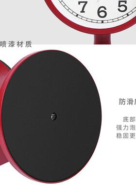 表房台式钟桌面卧室小座钟闹简约床童头学哈喇造型生创意家用时钟
