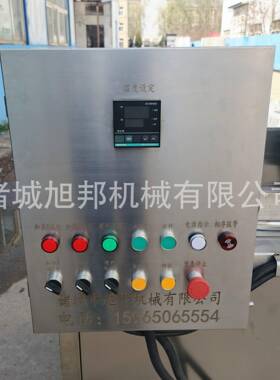 香辣鸡腿油炸设备 鸡米花连续油炸机械设备 鸡排麻花蜜三刀油炸锅