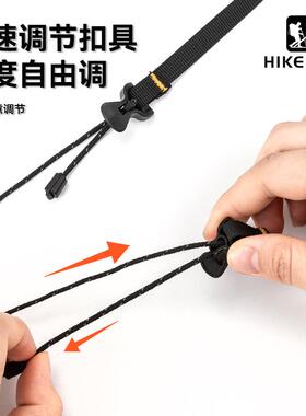 轻量化大力马肩带户外斜挎单肩揹包带相机挂绳扣件可携式可调节抱