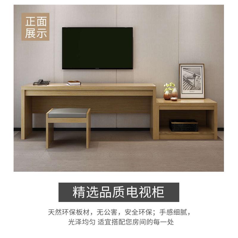 酒店家具床全套民宿公寓客房快捷宾馆床双人床单标间出租房定制床 - 图2