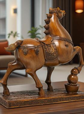 摆件马到成功客厅办公室装饰摆件开业礼品唐马摆件工艺品源头工厂