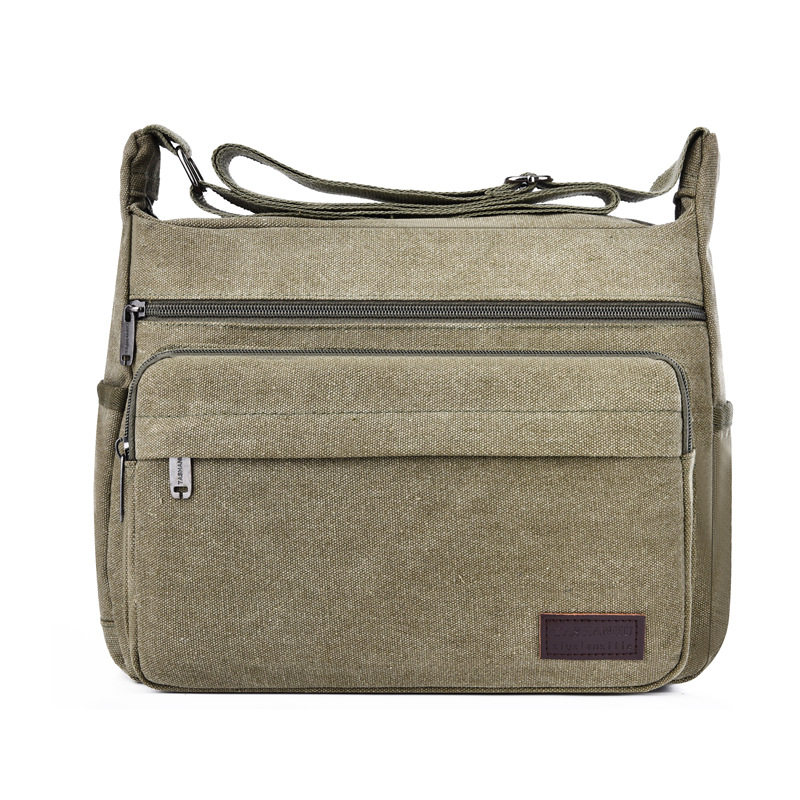 Cross-border convenient canvas size labor insurance men's bag