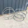 New wedding props ring ceiling rack creel double layer ring threaded curtain iron wedding hall decoration rack