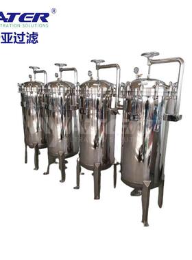卅亚过滤304/316不锈钢精密保安过滤器保安折叠滤芯式过滤器厂家