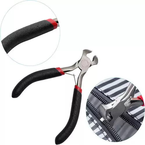 Запасные части для молнии, 161 шт., язычок для молнии, держатель для молнии, ремонтный комплект для молнии с съемником для молнии, плоскогубцы для установки язычка