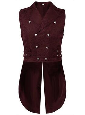 Men's jacket, men's high-end printed shirt set, clothing