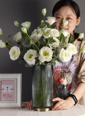 洋桔梗HY010135彷真北欧装客厅餐桌花假具花摆设野餐拍照道婚花庆