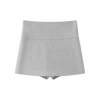 Banmi's carefully selected sports short skirt for women to wear as a light-proof walking half-length sexy high-waisted A-line hip slit skirt