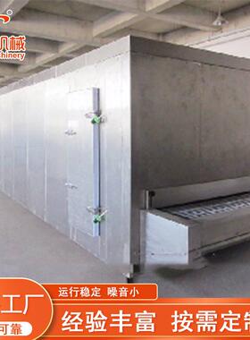 食品草莓液氮隧道式速冻机牛排肉丸海鲜三文鱼虾隧道式液氮速冻机