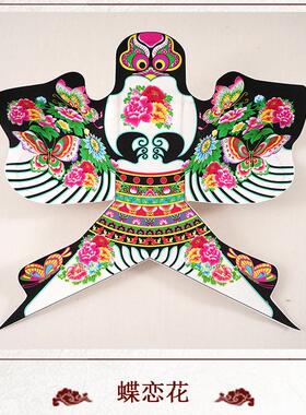 龙年小型沙燕风筝汉服影楼拍摄道具多图案传统竹子沙燕龙年手工