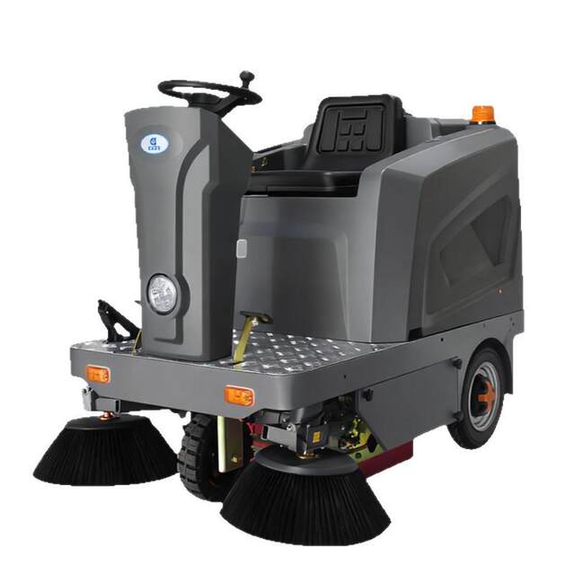 ໂຮງງານຜະລິດການຂັບລົດ sweeper ການຄ້າສວນສາທາລະຊັບສິນຊຸມຊົນ sweeper DJWJ1280
