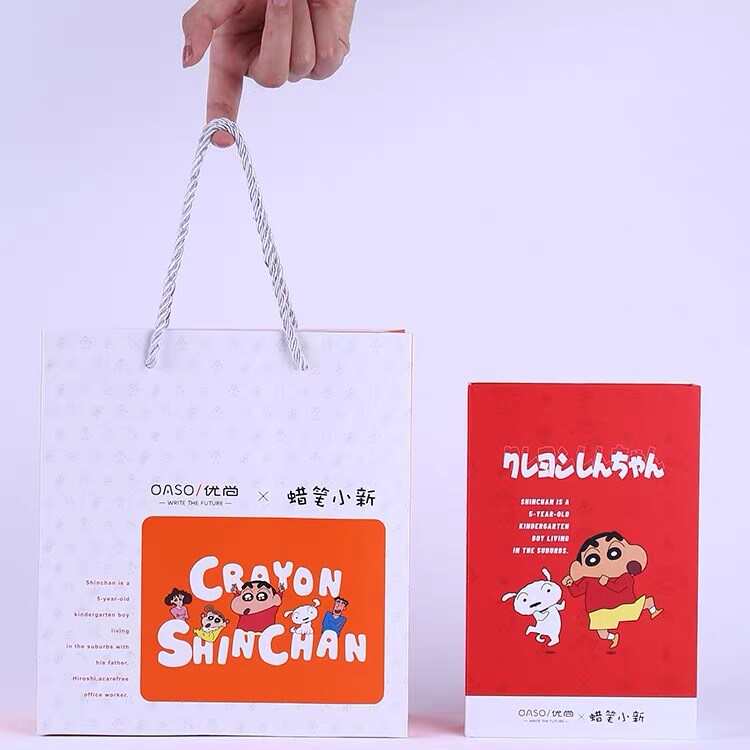毕加索旗下oaso优尚蜡笔小新联名钢笔小学生用男女孩可替换墨囊笔 - 图3