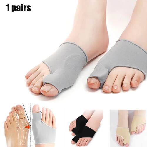2Pcs Bunion Corrector for Women Men, Bunion Socks Toe Correc - 图0