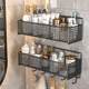 Bathroom storage rack Bathroom toilet rack wall-mounted punch-free wall-mounted toilet bathroom storage rack