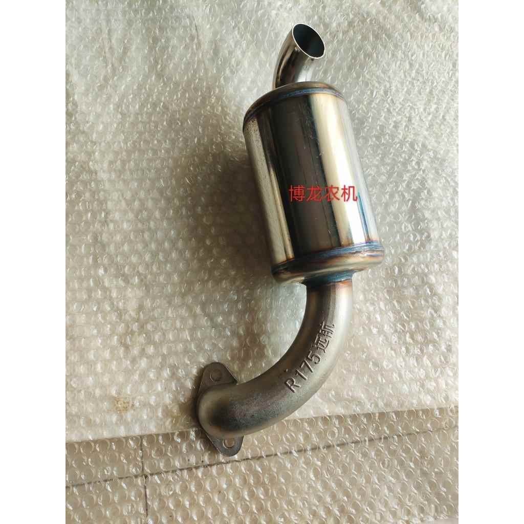 单缸柴油机手扶拖拉机不锈钢消声器总成R175R180排气管烟筒 - 图3