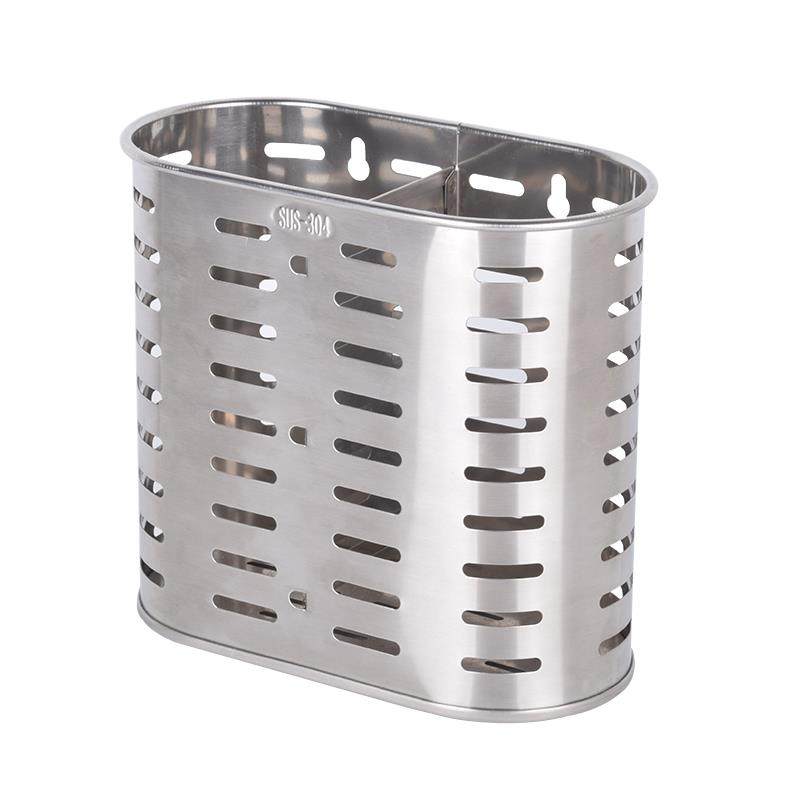 筷子筒304不锈钢家用挂式创意餐具笼子厨房壁挂式免打孔沥水筷架,淘宝优惠券,粉丝福利购,淘宝优惠卷