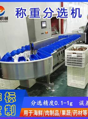 全自动果蔬重量分拣机软籽石榴火龙果油桃大小分选机水果选果机