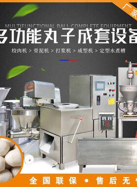 骨头丸子机鱼丸丸子机甲鱼丸子机做鸡骨丸鸭骨丸的机器特色骨丸机
