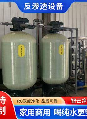 纯净水生产反渗透设备 多级过滤设备 饮用水处理设备智能净水装置