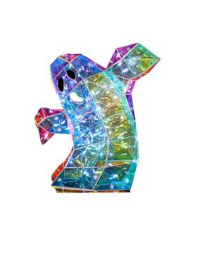 幻彩发光幽灵万圣节装饰狂欢夜派对礼品布置小夜灯摆件批发