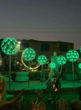 厂家定制不锈钢雕塑不锈钢彩光蒲公英雕塑公园广场蒲公英摆件