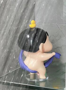 【新家的一百个快递】小新洗澡搭子！桌面摆件家居装饰品同人AI