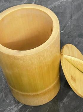 整体竹筒蒸饭桶纯手工天然家用饭桶大号竹桶商用带盖蒸米饭