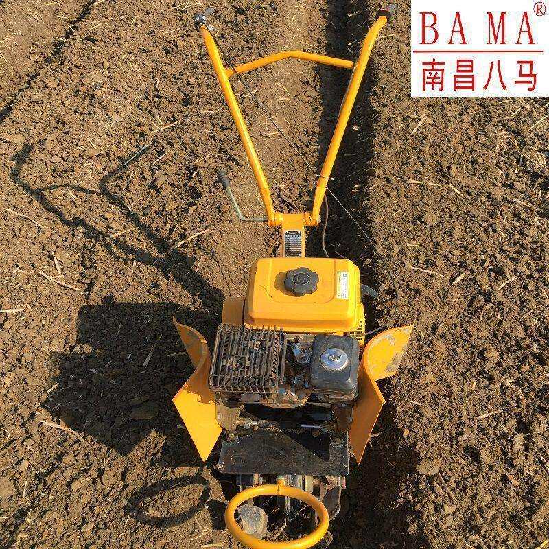 New model of micro tillage machine, four-wheel drive front rotary tiller, orchard ditching machine, agricultural land diesel ridging machine, cultivator