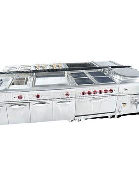杰冠DF-875立式电炸炉连柜座 炸锅 酒店设备