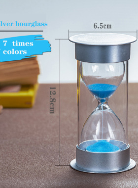 logo盖安全儿童塑料沙漏装饰摆件