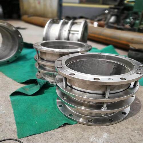 316L不锈钢双法兰限位伸缩器 B2F型不锈钢管道伸缩节 - 图1