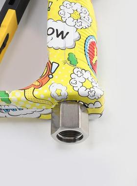 M501-1#清洗机水彩印高压洗车水枪M22-14短枪快插水枪350公斤