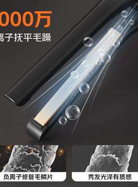 韩国甄选卷发棒男士专用夹板两用持久定型负离子烫浏海男生直头发
