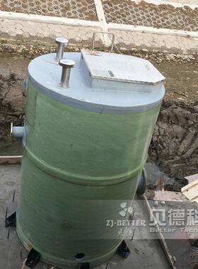 贝德一体化给水提升泵站全自动污水提升泵站玻璃钢一体化预制泵站