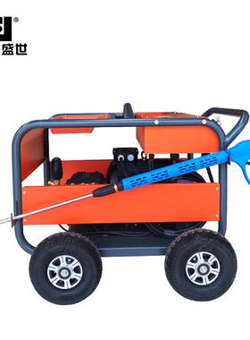 鼎洁盛世商用电动高压清洗机市政小区除锈高压冲洗机DJ280-15E