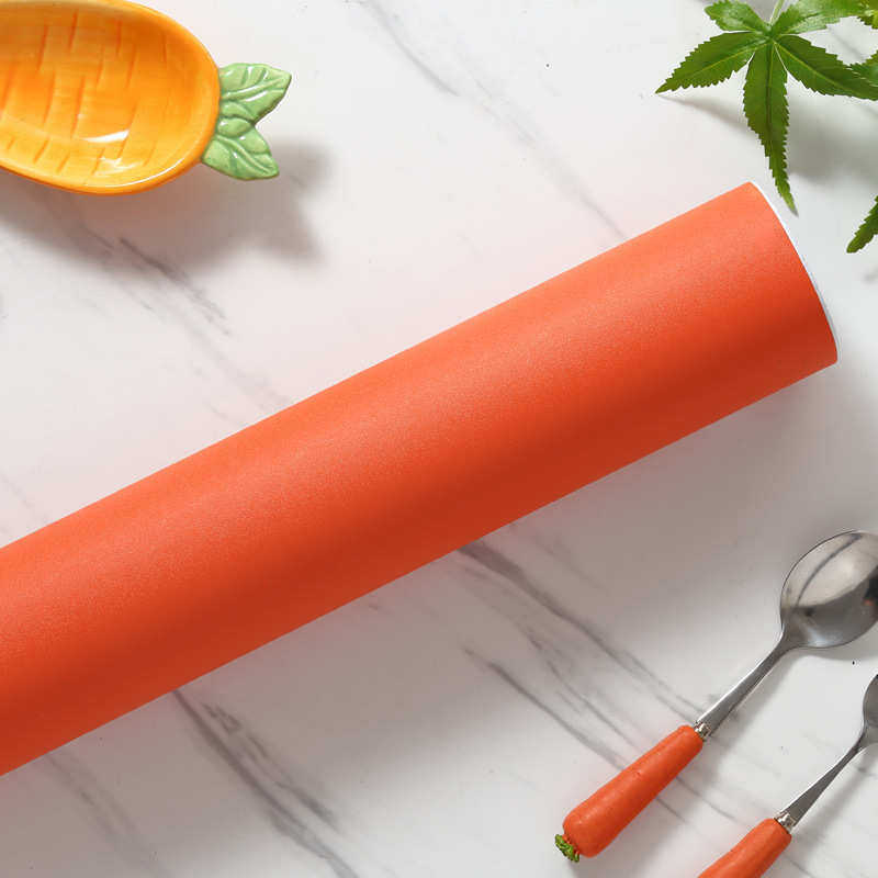 素色PVC波音软片加厚黄色橙色防水纯色自粘磨砂墙纸家具翻新贴纸,淘宝优惠券,粉丝福利购,淘宝优惠卷