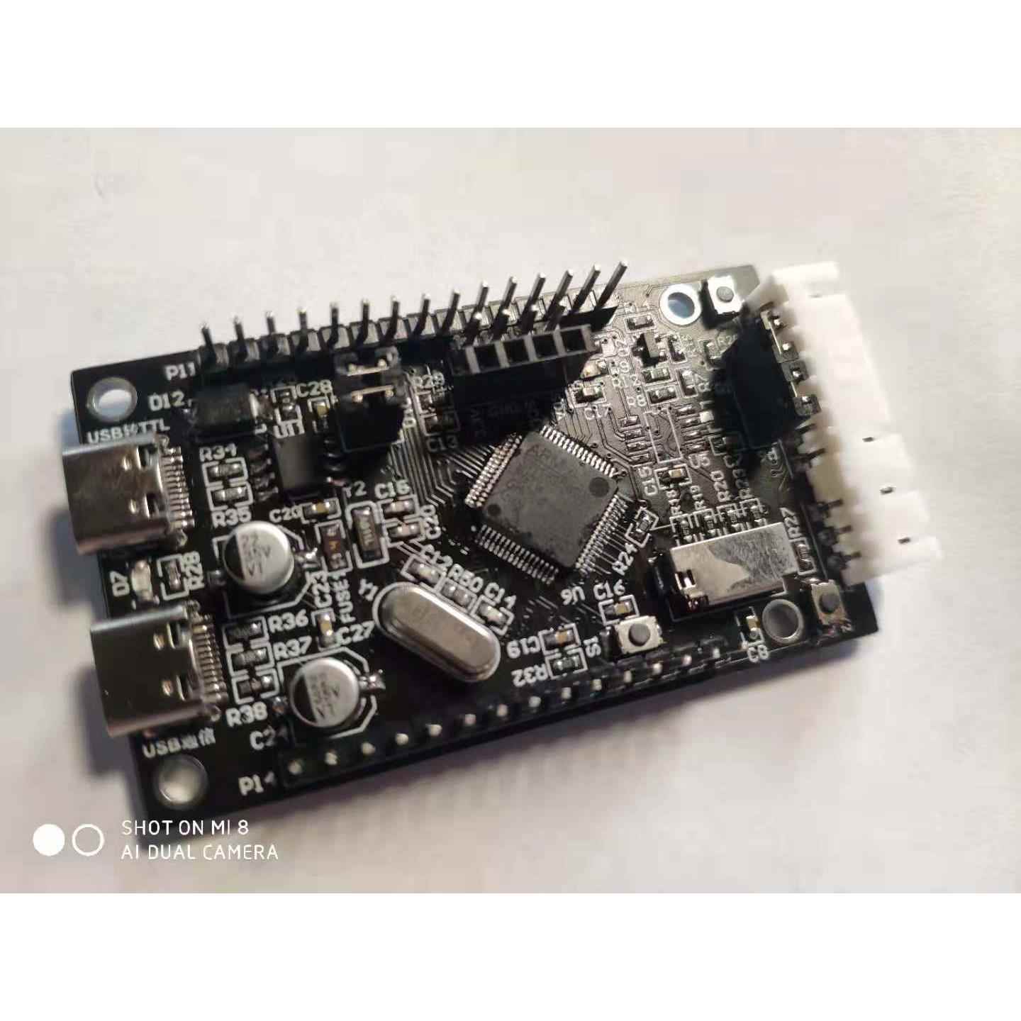 CAN总线开发板STM32F405RGT6开发板双路CAN2路CAN控制器 F105模块-图2