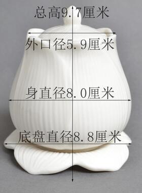 佛前莲花杯、莲花净化水圣水杯、观音进贡杯、茶杯、供养杯、陶瓷