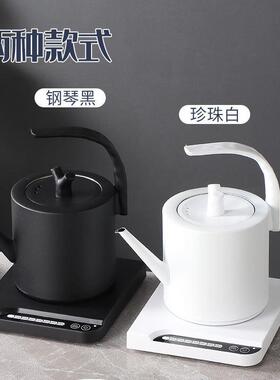 新款直销跨境爆款电热水壶不锈钢家用食品级长嘴泡茶烧水壶手提式
