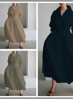 Long maxi Dresses Dress Women Linen Dinner Plus size clothes