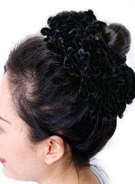 Golden velvet yarn, hair rope, hair loop for women 发绳发圈