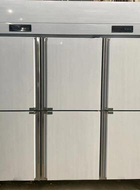 匠思四门冰箱商用酒店厨房六门冷冻冰柜不锈钢大容量冷藏保鲜急冻