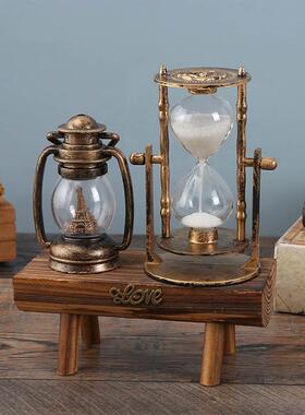 创意怀旧风车灯塔模型覆古装饰品小摆件杂货铺服装店橱窗道具美式