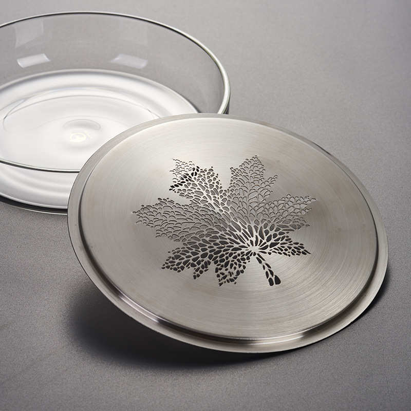 Caomuren Kettle Construction Bucket Dry Infusion Table Water Storage Tea Tray Tea Residue Jar Tea Table Pot Holder Base Kung Fu Tea Set Accessories