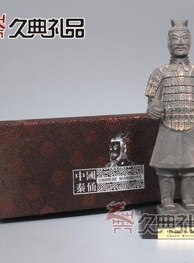 正品西国安兵马俑摆件工艺品件会议5出礼品送老外摆送客户纪念品2