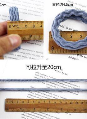 Hair rope rubber band female high elasticity black hair tie