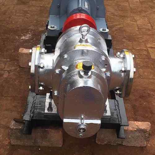 现货LC罗茨泵高粘度石油油漆涂料树脂输送泵地毯胶沥青保温转子泵 - 图2