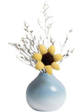 现代Normcore风格创意家居装饰饰品景德镇干花水培花器小清新套装