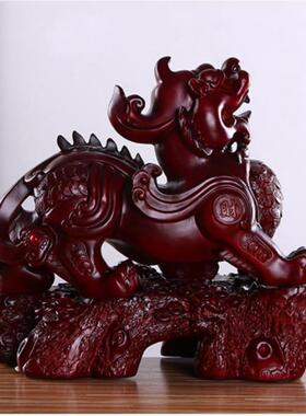彷玉招财貔貅工艺品玄关风水办公桌吧台摆件开业礼品